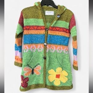 Colorful Knit Cardigan